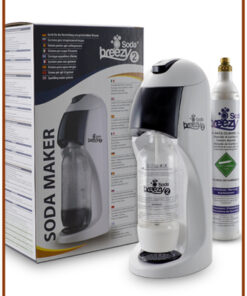 Soda Breezy 2 gasatore acqua kit starter completo - bianco