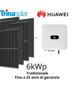 kit fotovoltaico tradizionale 46 k Huawei +Trina